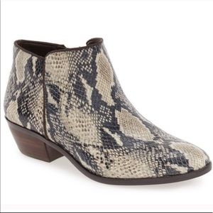 Sam Edelman Petty snake booties Chelsea boot